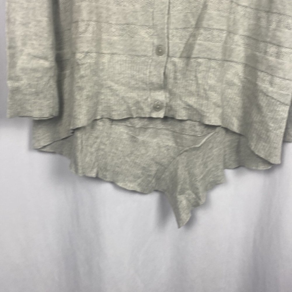 Anthropologie Left of Center Valonia Cardigan Grey NWT - Picture 9 of 13